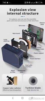 Mini PC Intel N150, 12GB RAM, 512GB SSD, Win11 - 5