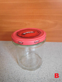 ZAVAŘOVACÍ SKLENICE ŠROUBOVACÍ S VÍČKEM - 5