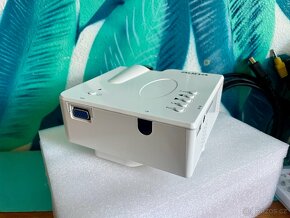 Auna LCDP, Mini LED projektor, VGA, AV, bílý - NOVÝ - 5