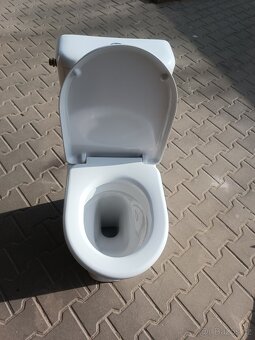 Vysoký záchod toaleta wc pro seniory postižené jika - 5