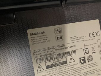 4K LED Smart Televize Samsung UE65CU7172 - 163 cm - Wifi -T2 - 5