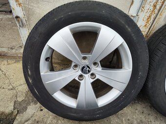 17"letní alu sada Triton 5x112 origo Superb 3 Passat B8 3G - 5