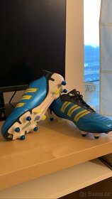 ADIDAS ADIPOWER PREDATOR TRX FG BLUE/YELLOW - 5