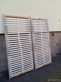 Prodám dva polohovací rošty IKEA 90cm x 200cm - 5