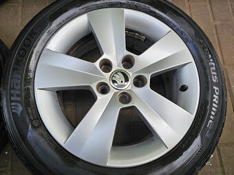 ALU kola letní Škoda 5x100 Fabia III Rapid R15 Matone - 5