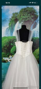 Prodám svatební šaty XL-XXL - 5