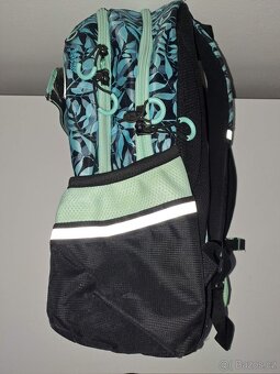 Studentský batoh OXYBAG tyrkysový TOP STAV - 5