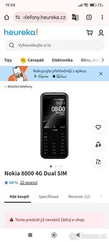Nokia 8000 4G - 5