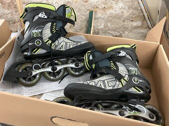 Prodám Inline brusle K2 Mach 90 - 5