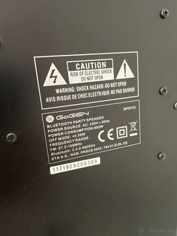 Gogen BPS 733 - párty reproduktor - 400W - 5