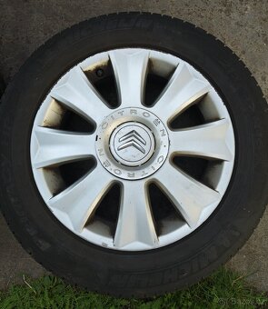 Alu kola Citroen. Original R16, 4x108, + poklice - 5
