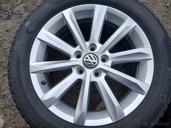 Sada Orig ALU kol VW 215/55R17 zimní - 5