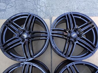 Alu disky na Audi černé, 19", 5x112, ET 42, šířka 8,5J - 5