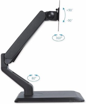 Nastavitelný držák s ramenem na monitor, VESA 100 nebo 75 - 5