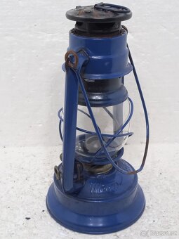 Retro petrolejová lampa - MEVA 864 - ČSSR - 5