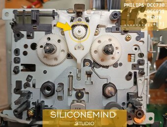 Ozubene kolo pro PHILIPS DCC730, DCC951 - 5