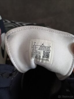 AIR JORDAN 1 MID White metallic gold OBSIDIAN - 5
