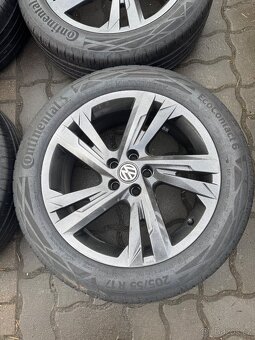 ORIGINÁL Alu Volkswagen Valencia R17, 5x100- TOP STAV, LETNÍ - 5