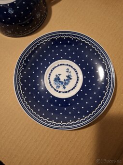 Porcelánová čajová souprava - 3 ks - 5