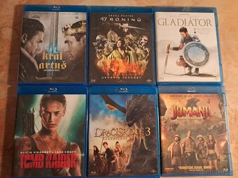4K UHD + blu-ray + 3D filmy - 5