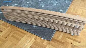 Prodám postel IKEA Neiden 200x90 s roštem Luröy - 5