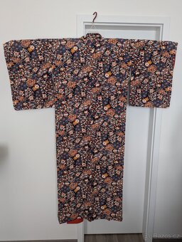 Modré komon kimono - 5