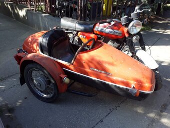 Jawa 350/634 se sidecarem Velorex 562 - 5