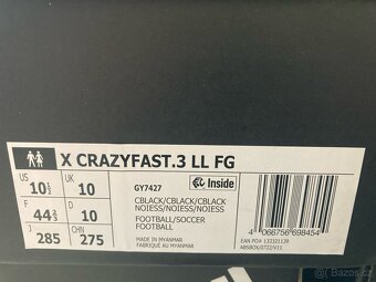 Kopačky Adidas Crazyfast 3 LL black - 5