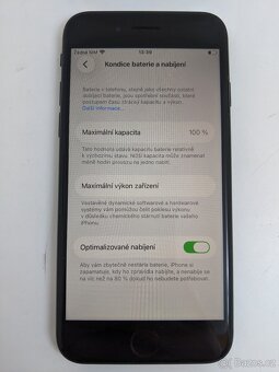 iPhone SE 2020 128gb Black. Baterie 100%. Záruka 6 měsíců. - 5