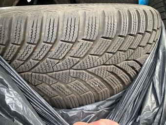 Plechové disky 16” 5x112 a zimní pneu 205/55/R16 Continental - 5