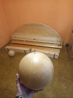 Postel z masivu ( bez matrací ) - 5