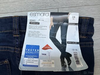 NOVÉ Dámské džíny Skinny Fit, vel. 34 - 5