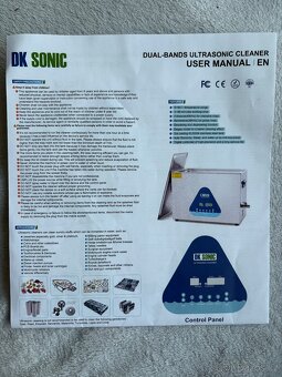 Digitální ultrazvuková čistička DK Sonic DK600S - 5
