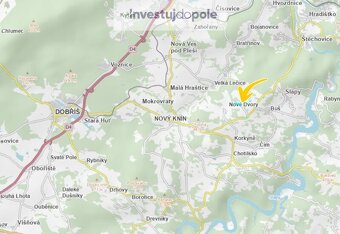 Prodej pole v k.ú. Nové Dvory u Dobříše - 5