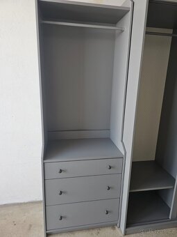 IKEA HAUGA šatní sestava - 5