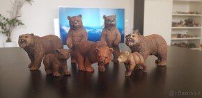 Schleich lesní jelen jezevec mýval ježek divočák kozoroh - 5
