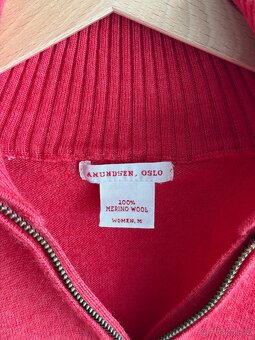 Zánovní luxusní merino svetr Amundsen Peak Half Zip - 5