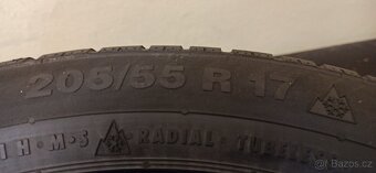 Continental 205/55 R17 91H 4,5 - 5,5 mm - 5