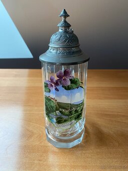 Sběratel nabízí staré sklenice s obrázky měst - 5