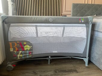 Dětská přenosná postýlka zn. ASALVO +2x matrace - 5