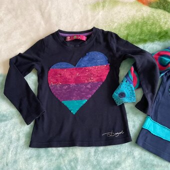 2x dívčí tričko Desigual- 104 - 5