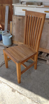 Jídelní židle 4ks TEAK - 5