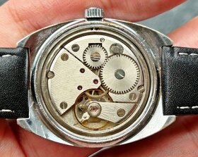 Československé Retro Vintage hodinky PRIM Soudek Okrové - 5