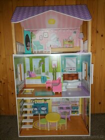 Domeček pro panenky barbie KidKraft - 5