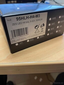 Led žárovky H4 5000LM - 5