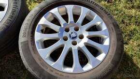 Originální letní alu kola Škoda Comet 5x100 r16" - 5
