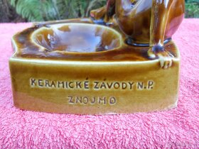 KERAMICKÝ PÁLENÝ POPELNÍK - 5