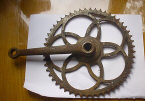 Kolečko z historického kola+páka - 5
