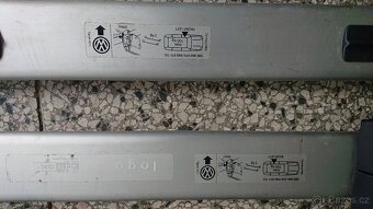 Příčníky, nosiče, originál, VW Tiguan, označení 5NO.860.099 - 5