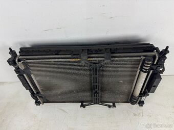 Chladiče s větrákem Opel Combo 1,5D 9809141780, 9816746580, - 5